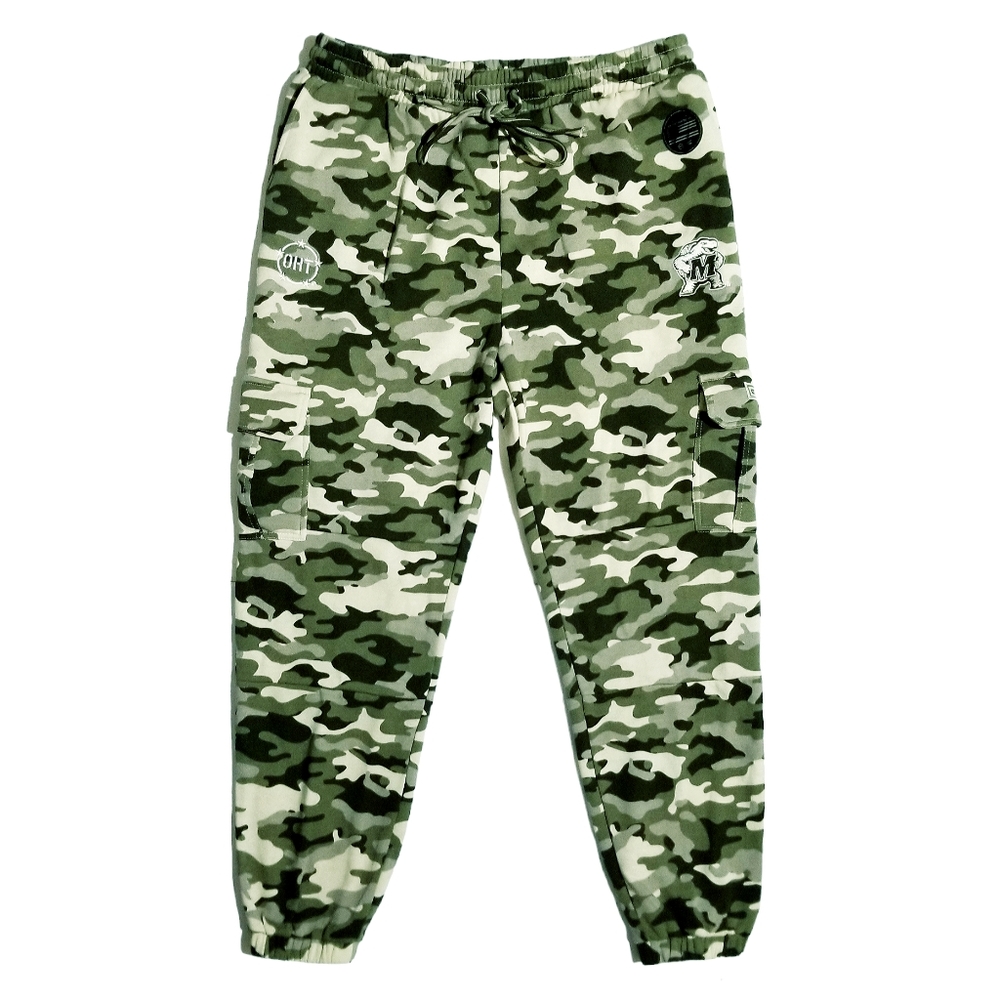 Colosseum Men Maryland Terrapins OHT Military Appreciation Code Fleece Pants XXL